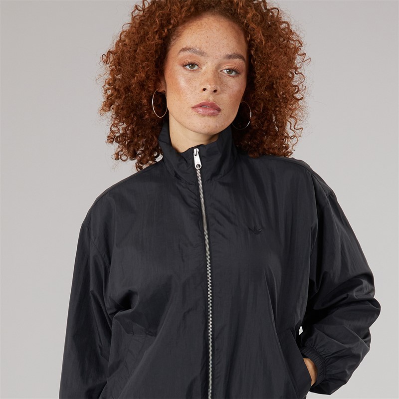 adidas Originals Kurtka wiatrówka nylonowa dla niej kolor Czarny