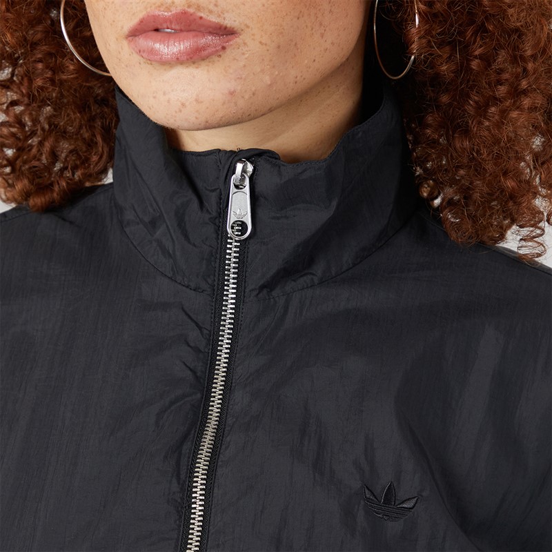 adidas Originals Kurtka wiatrówka nylonowa dla niej kolor Czarny