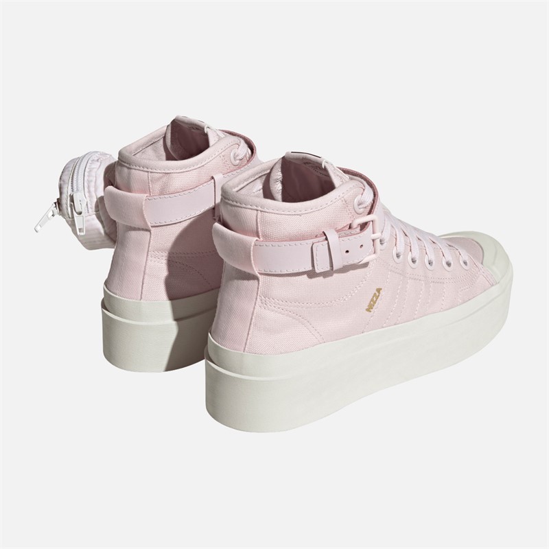 adidas Originals Damen Nizza Bonega Mid Turnschuhe Almost Pink/Almost Pink/Off White