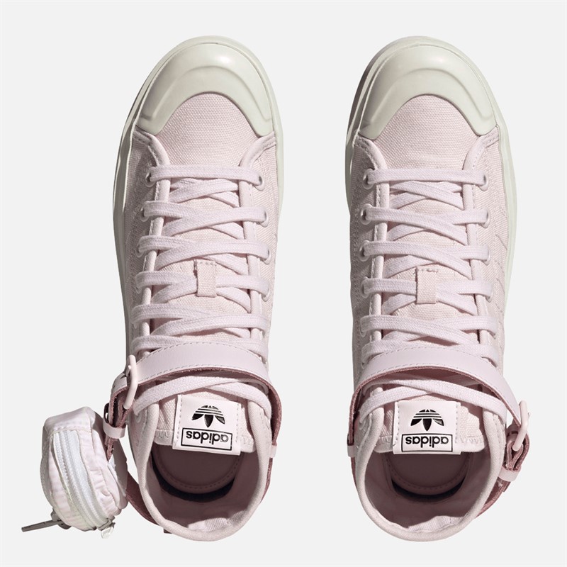 adidas Originals Damen Nizza Bonega Mid Turnschuhe Almost Pink/Almost Pink/Off White