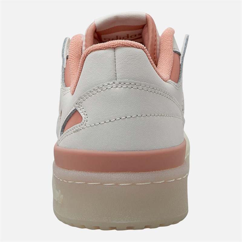 adidas Originals Damevide bukser i hør Cloud White/Wonder Clay/Magic Earth