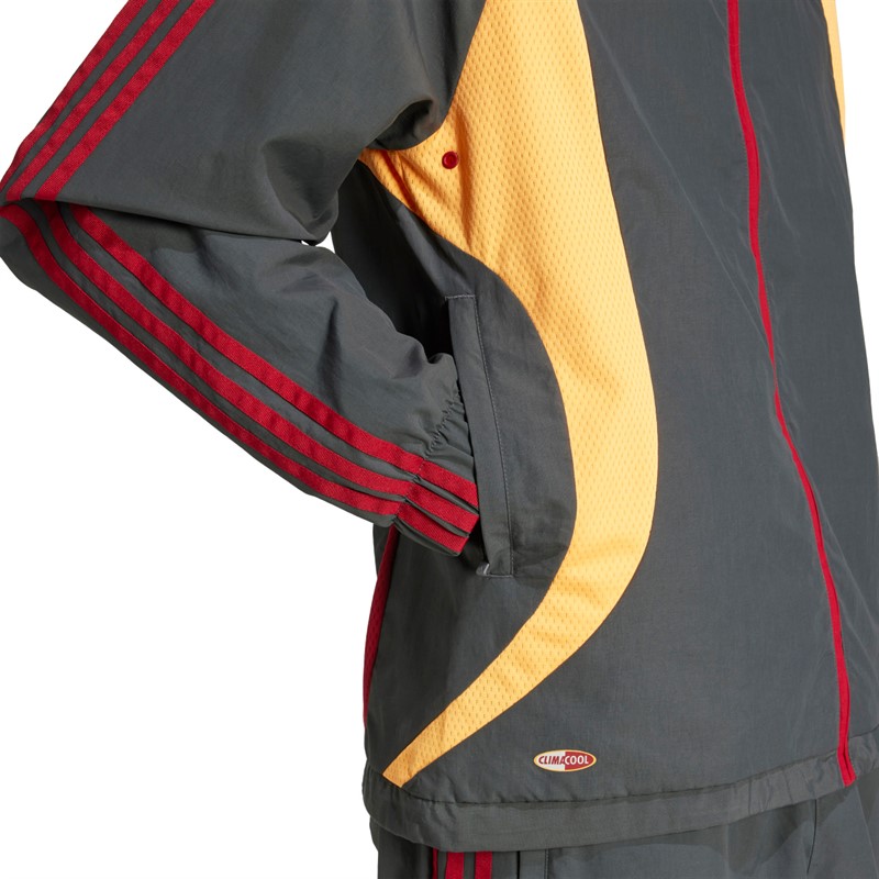 adidas Originals Climacool kurtka treningowa dla niego kolor Grey Six/Flash Orange/Team Victory Red