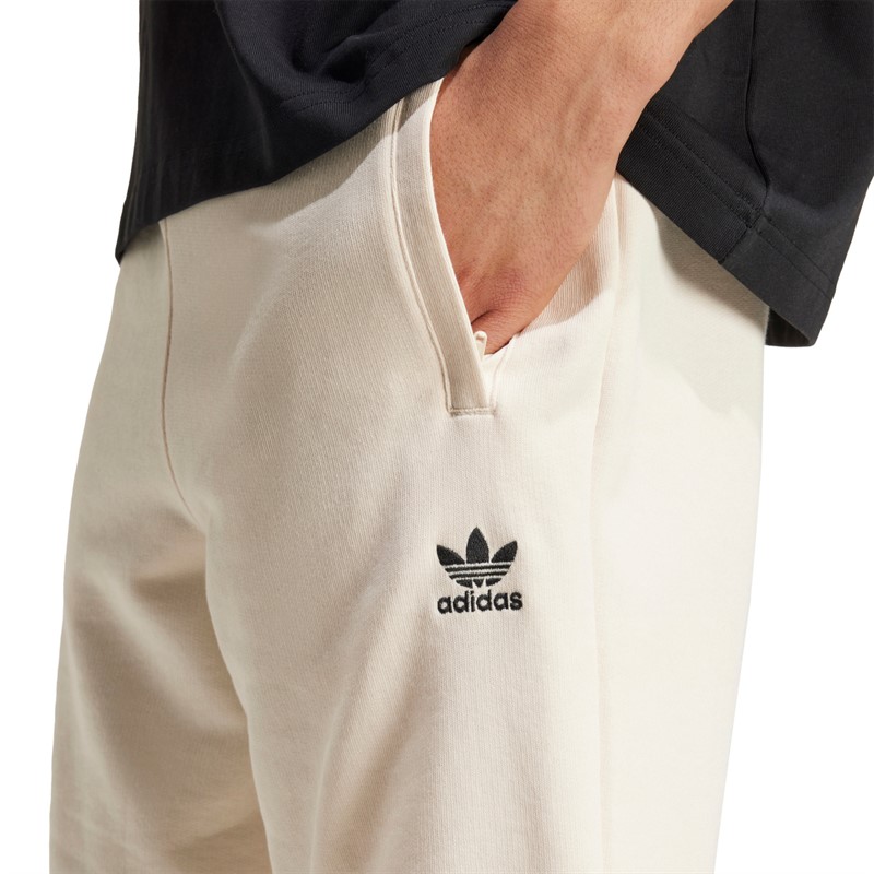 adidas Originals Spodnie dresowe Essentials Trefoil dla niego kolor Wonder White/Biały