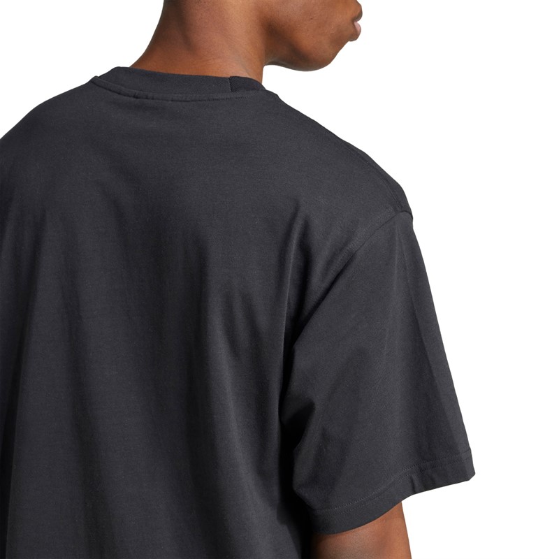 adidas Originals Herren Champions Grafik T Shirt Schwarz