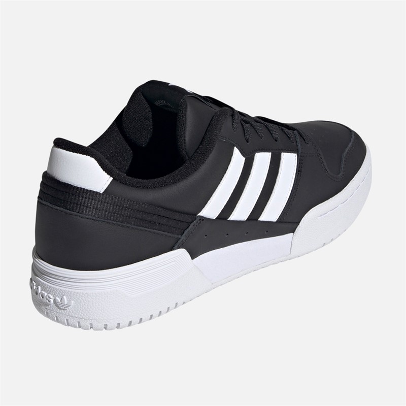 adidas Originals Herren Team Court 2.0 STR Trainer Core Black/Cloud White/Cloud White