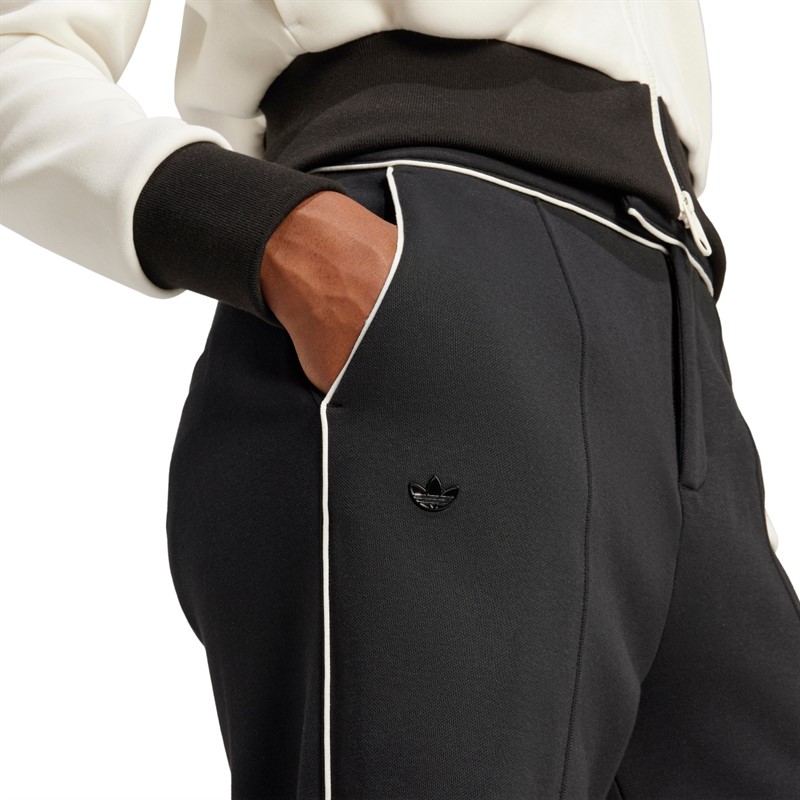 adidas Originals Spodnie dresowe premium o taliowanym kroju dla niej kolor Czarny