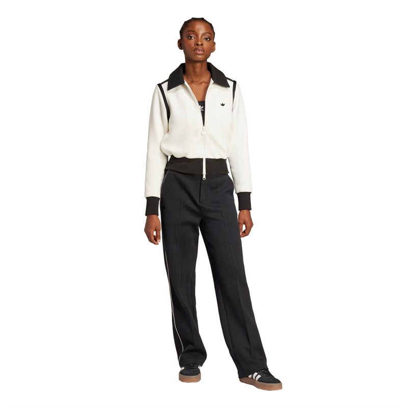 adidas Originals Spodnie dresowe premium o taliowanym kroju dla niej kolor Czarny