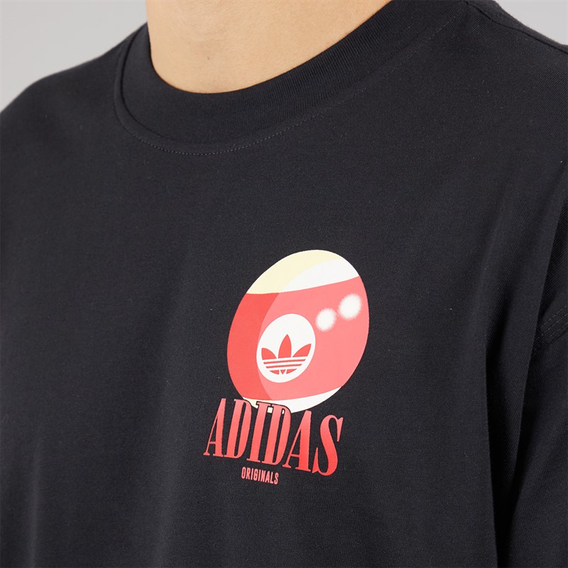 adidas Originals Mens Billiard T-Shirt Black