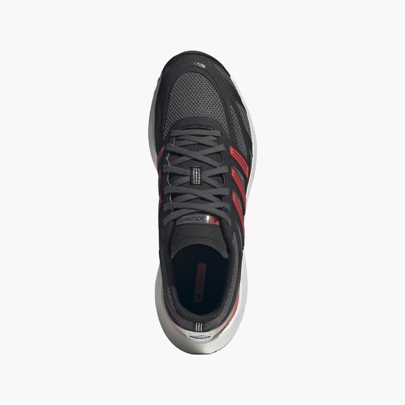 adidas Originals Mens Adizero Aruku Trainers Core Black/Grey Six/Bright Red