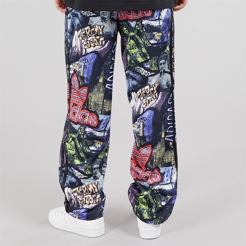 adidas Originals Mens X Jeremy Scott All Over Print Track Pants Multicolor