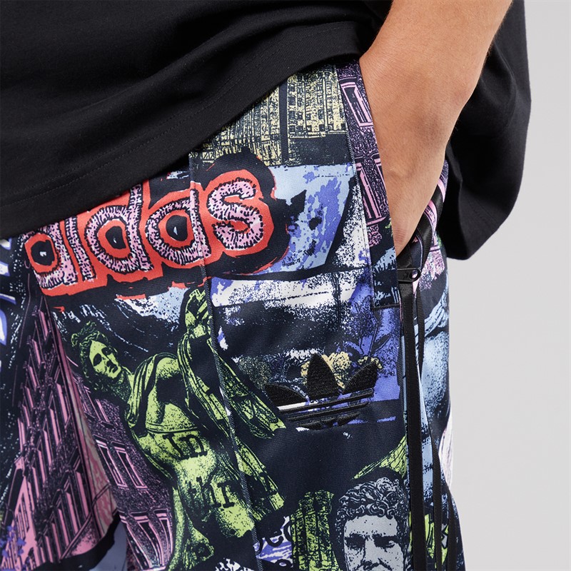 adidas Originals Mens X Jeremy Scott All Over Print Track Pants Multicolor
