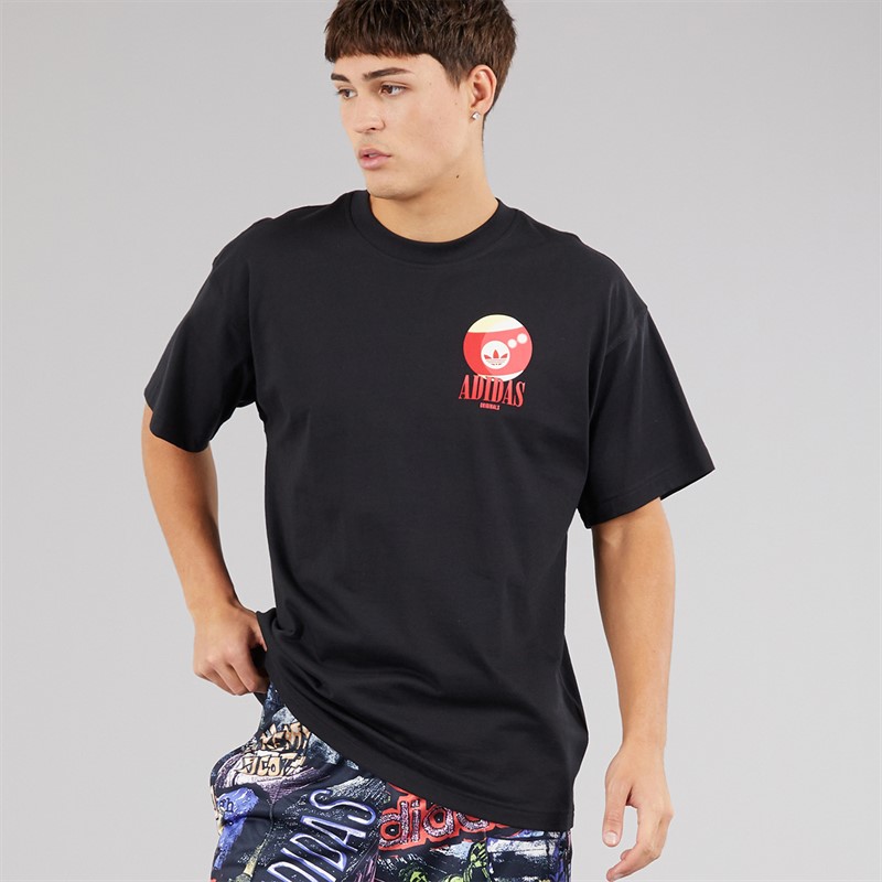 adidas Originals Mens X Jeremy Scott All Over Print Track Pants Multicolor