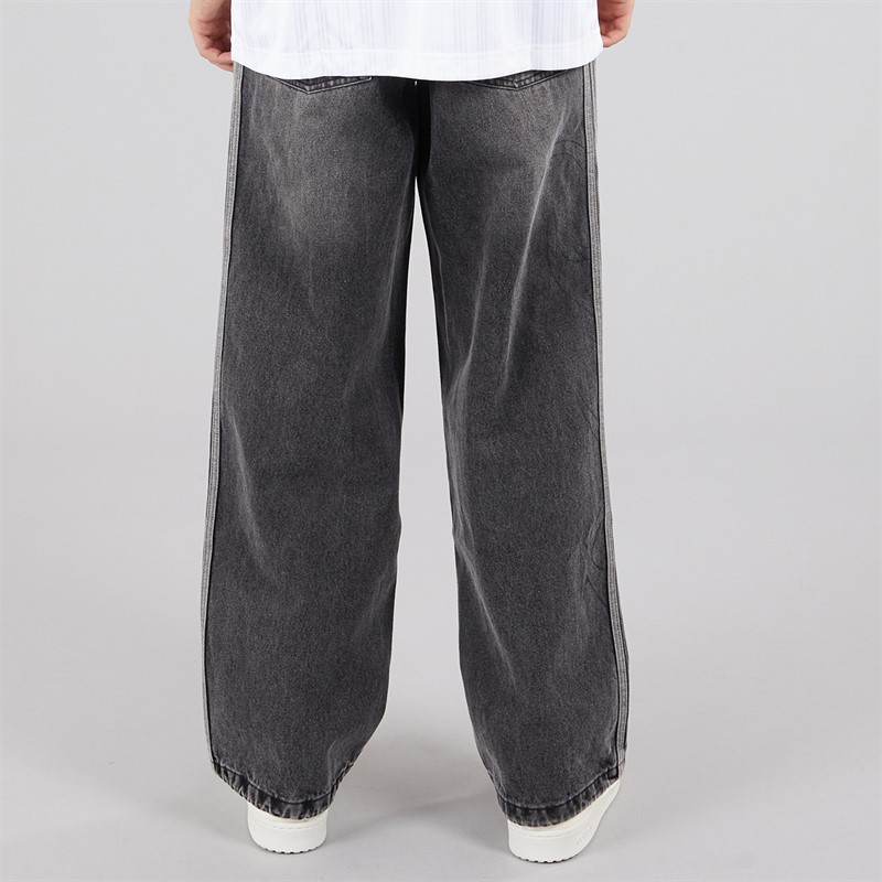adidas Originals Mens Adilenium Season 4 Teamgeist Denim Trousers Black
