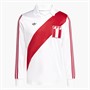 adidas Originals Mens FPF Peru 1978 Retro Home Long Sleeve Jersey White