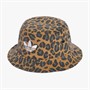 adidas Originals Mens Leopard Print Bucket Hat Bronze Strata/Black