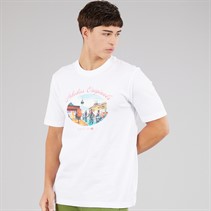 adidas Originals Mens Berlin Paint Graphic T-Shirt White