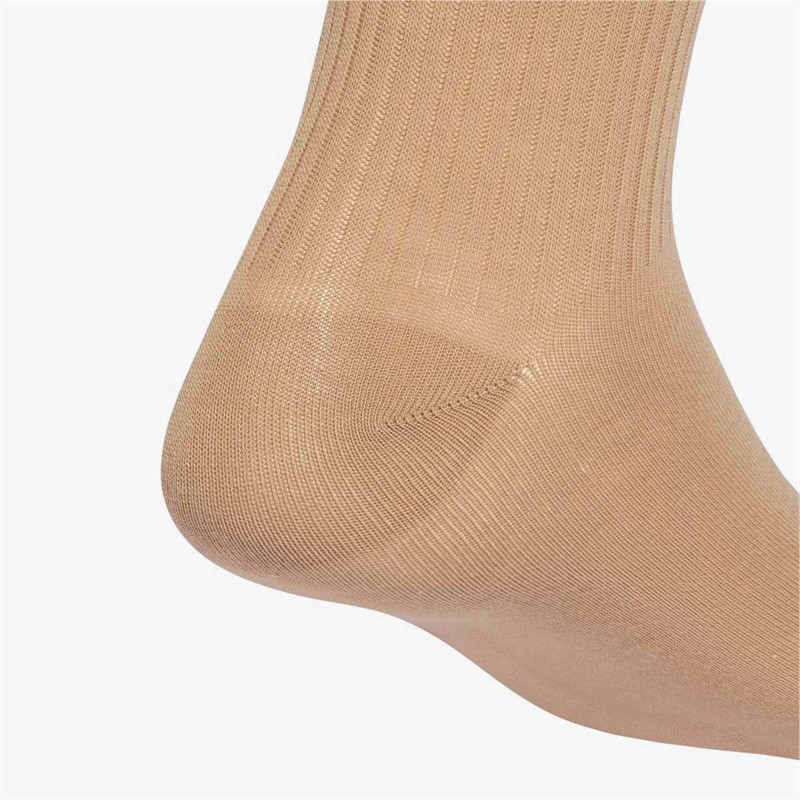 adidas Originals Mens Everday Icons Two Pack Crew Socks Warm Sandstone/Earth Strata