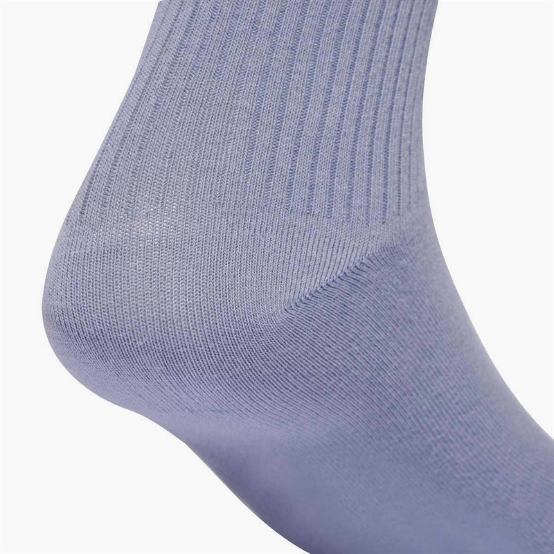 adidas Originals Mens Everday Icons Two Pack Crew Socks Warm Clay/Silver Violet