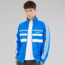 adidas Originals Mens Adicolor The First Track Top Blue/White