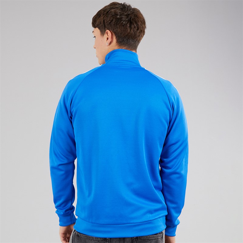 adidas Originals Mens Adicolor The First Track Top Blue/White