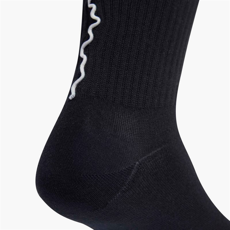 adidas Originals Mens Ruffle Two Pack Crew Socks White/Black