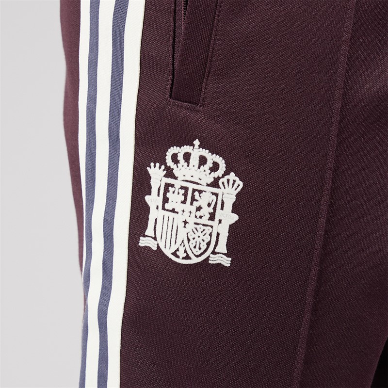 adidas Originals Mens RFEF Spain Beckenbauer Track Pants Purple