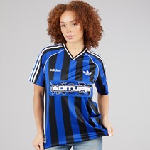 adidas Originals Womens Beads Striped Jersey Semi Lucid Blue/Black