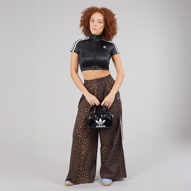 adidas Originals Womens Leopard Firebird Oversized Track Pants Multicolor