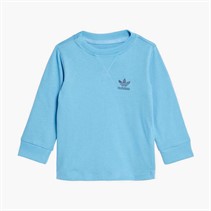 adidas Originals Infant Boys Long Sleeve T-Shirt Light Blue