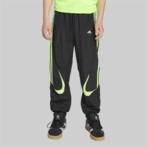 adidas Originals Junior Teamgeist Track Pants Black/Signal Green