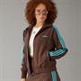 adidas Originals Womens Tailored Full Zip Track Top Auburn