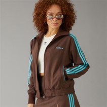 adidas Originals Womens Tailored Full Zip Track Top Auburn