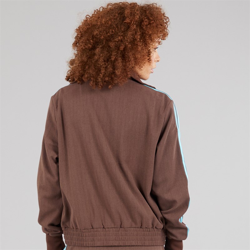 adidas Originals Womens Tailored Full Zip Track Top Auburn