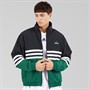 adidas Originals Mens Archive Track Top Black/Collegiate Green