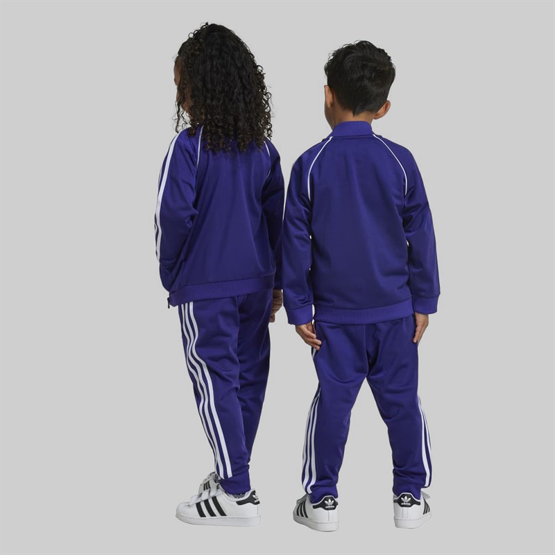 adidas Originals Kids Superstar Adicolour Tracksuit Collegiate Purple