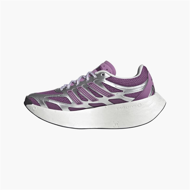 adidas Originals Junior Adizero Aruku Trainers Silver Metallic/Rich Mauve/Preloved Purple