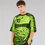 adidas Originals Mens Adilenium Season 4 Teamgeist Printed Jersey Pulse Lime