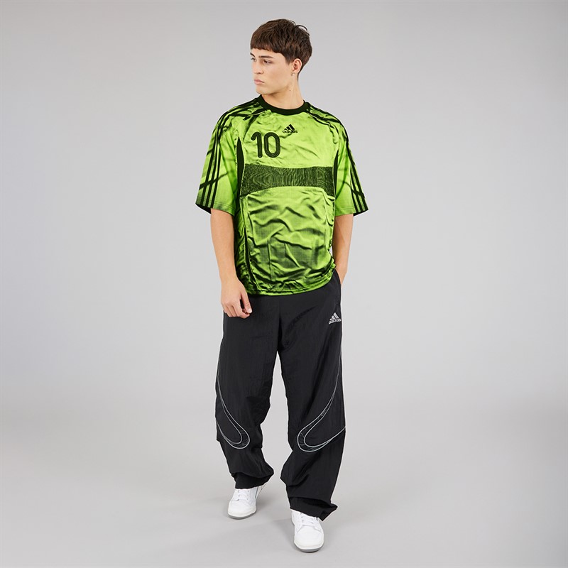 adidas Originals Mens Adilenium Season 4 Teamgeist Printed Jersey Pulse Lime