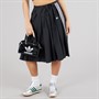 adidas Originals Womens Ribbon Pleated Maxi Skirt Black
