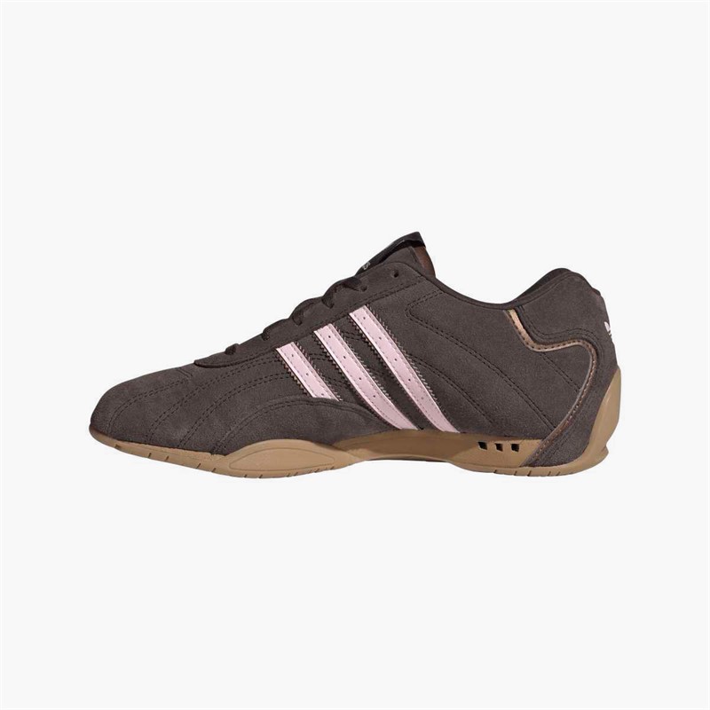 adidas Originals Womens Adiracer Lo Trainers Dark Brown/Clear Pink/Gum