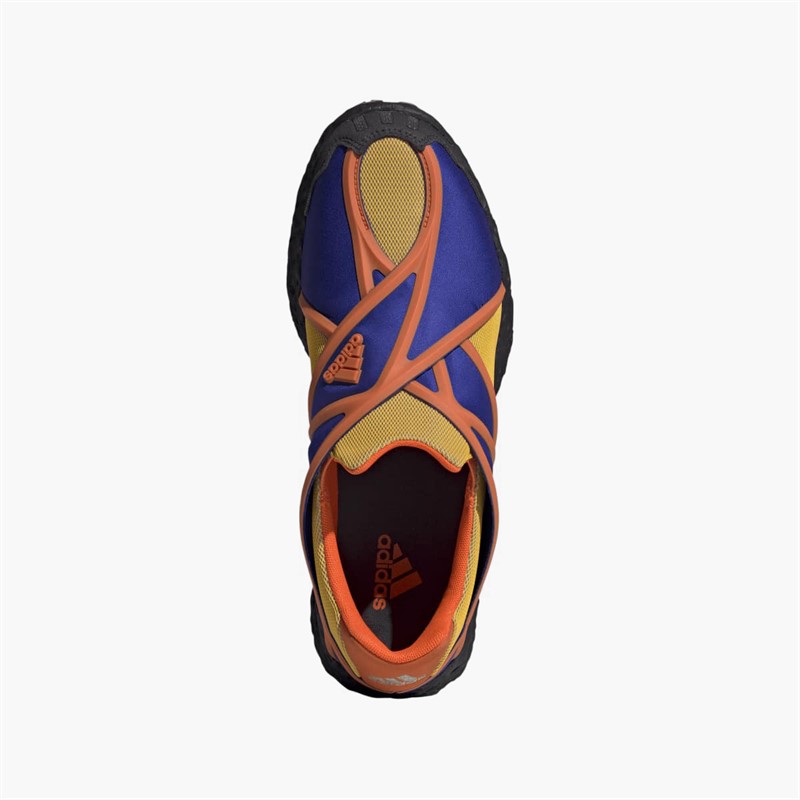 adidas Originals Mens Zponge Flux Trainers Crew Yellow/Impact Orange/Carbon