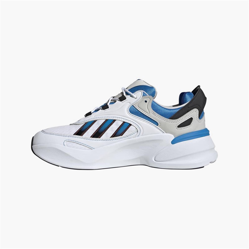adidas Originals Mens Ozmorph Trainers Cloud White/Bright Blue/Core Black