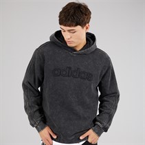 adidas Originals Mens Washed Hoodie Black