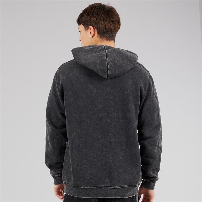 adidas Originals Mens Washed Hoodie Black