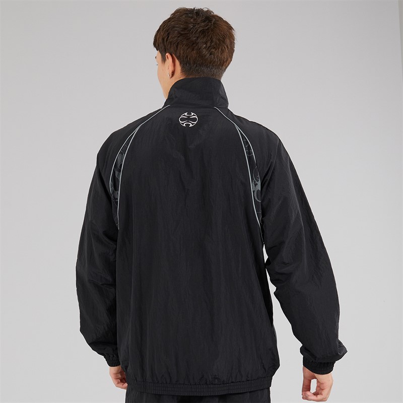 adidas Originals Mens Adilenium Season 4 Teamgeist Track Top Black