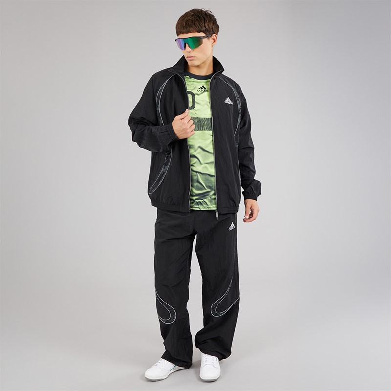 adidas Originals Mens Adilenium Season 4 Teamgeist Track Top Black