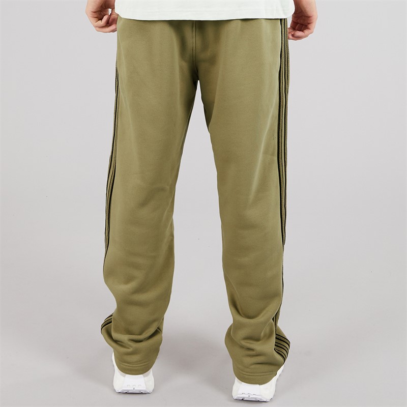 adidas Originals Mens Mesh Stripe Joggers Orbit Green