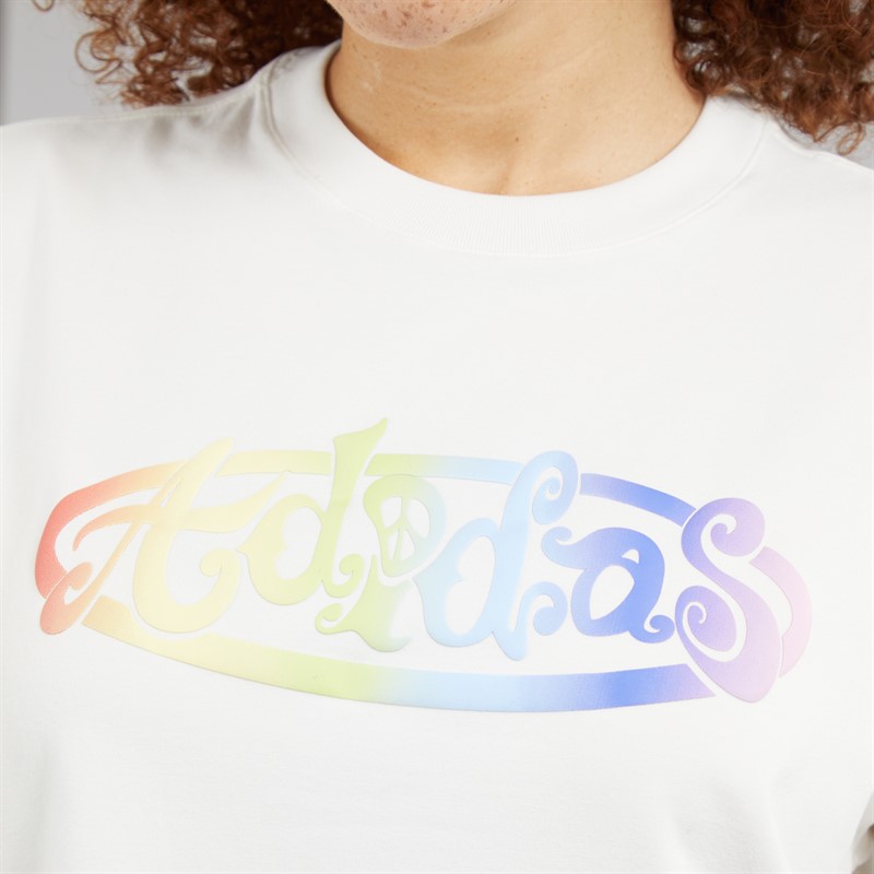 adidas Originals adidas X Jeremy Scott Graphic T-Shirt Cloud White