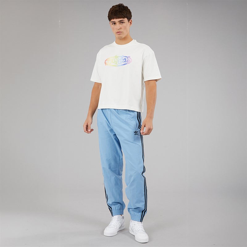 adidas Originals Mens adidas X Jeremy Scott Graphic T-Shirt Cloud White