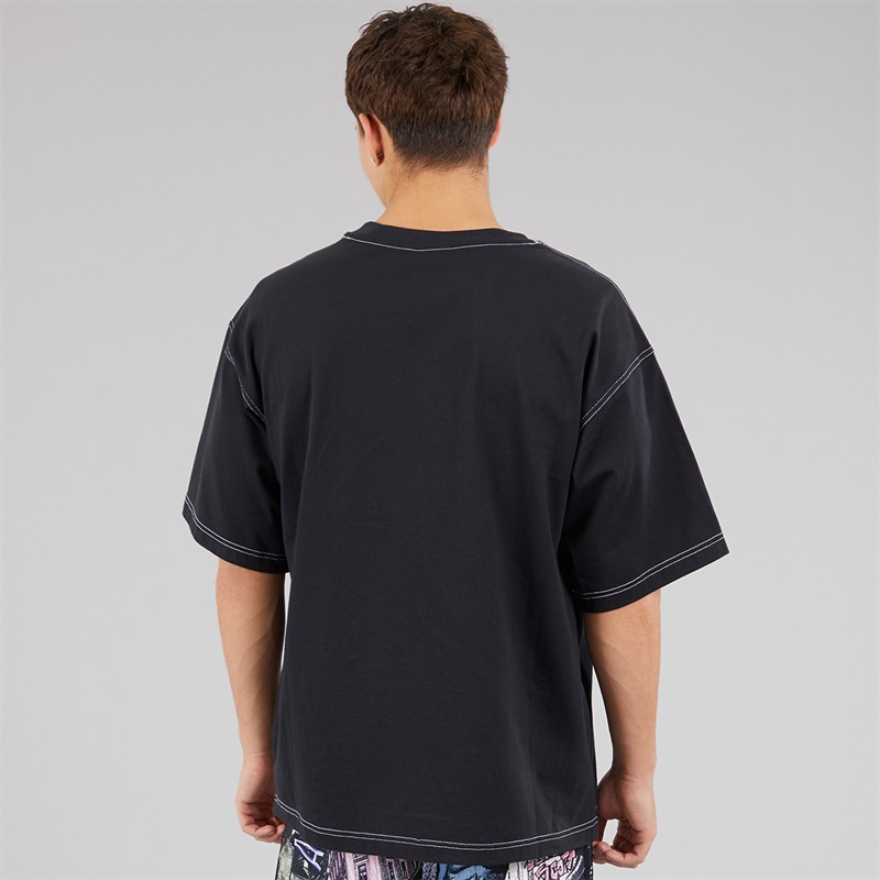 adidas Originals Mens Wabash Oversized T-Shirt Black